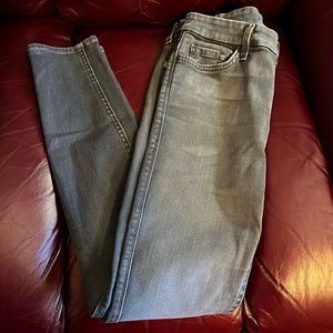 7 For All Mankind Dark Grey Skinny Jeans